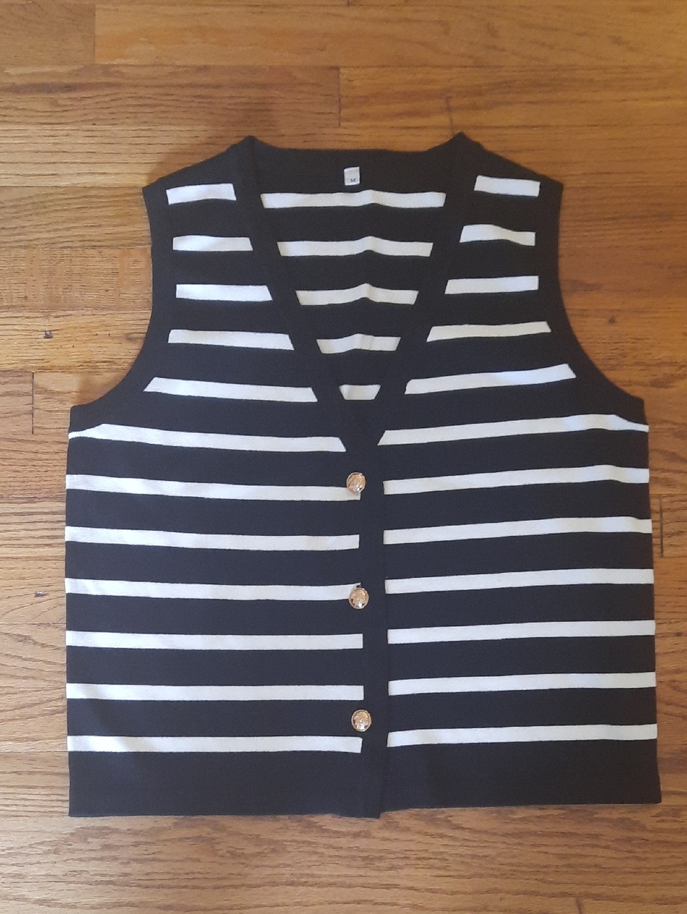 NWOT Striped Sweater Vest